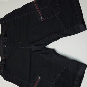 Specialized Black Cargo Cycling Shorts with Relaxed Fit